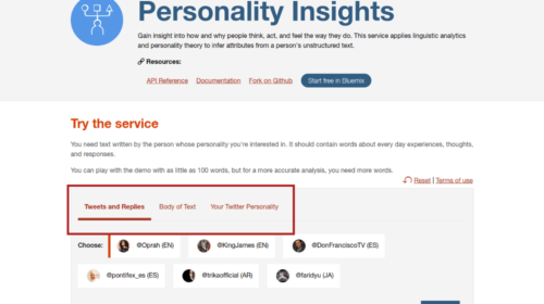 Predicting Personality Traits from Content Using IBM Watson